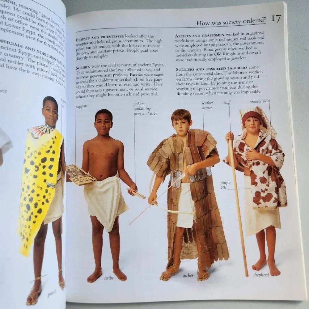 Ancient Egypt Make it Work Book Paperback Book Textbook School Supplies Classroo